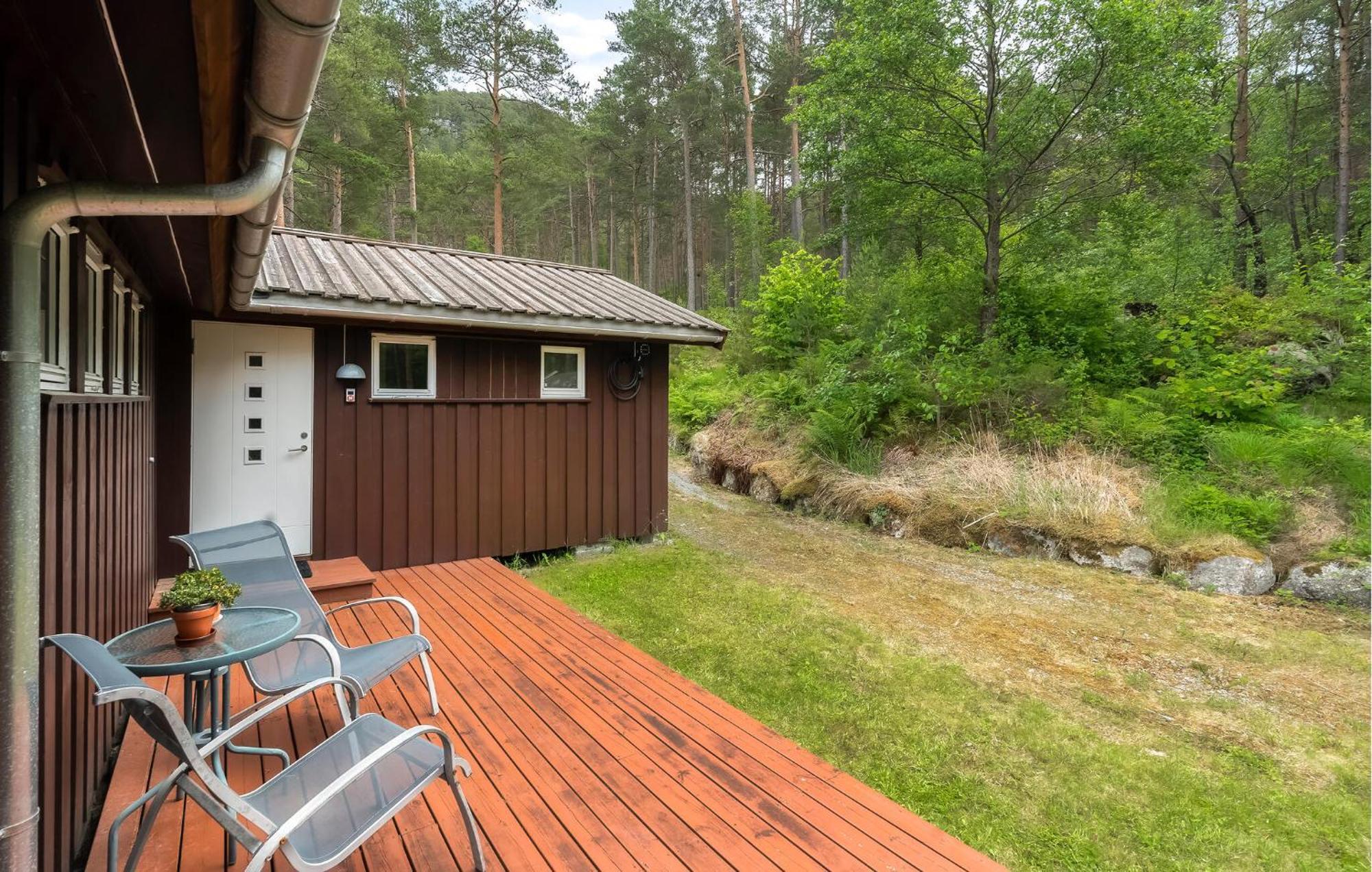 Gorgeous Home In Jorpeland With House Sea View Bagian luar foto
