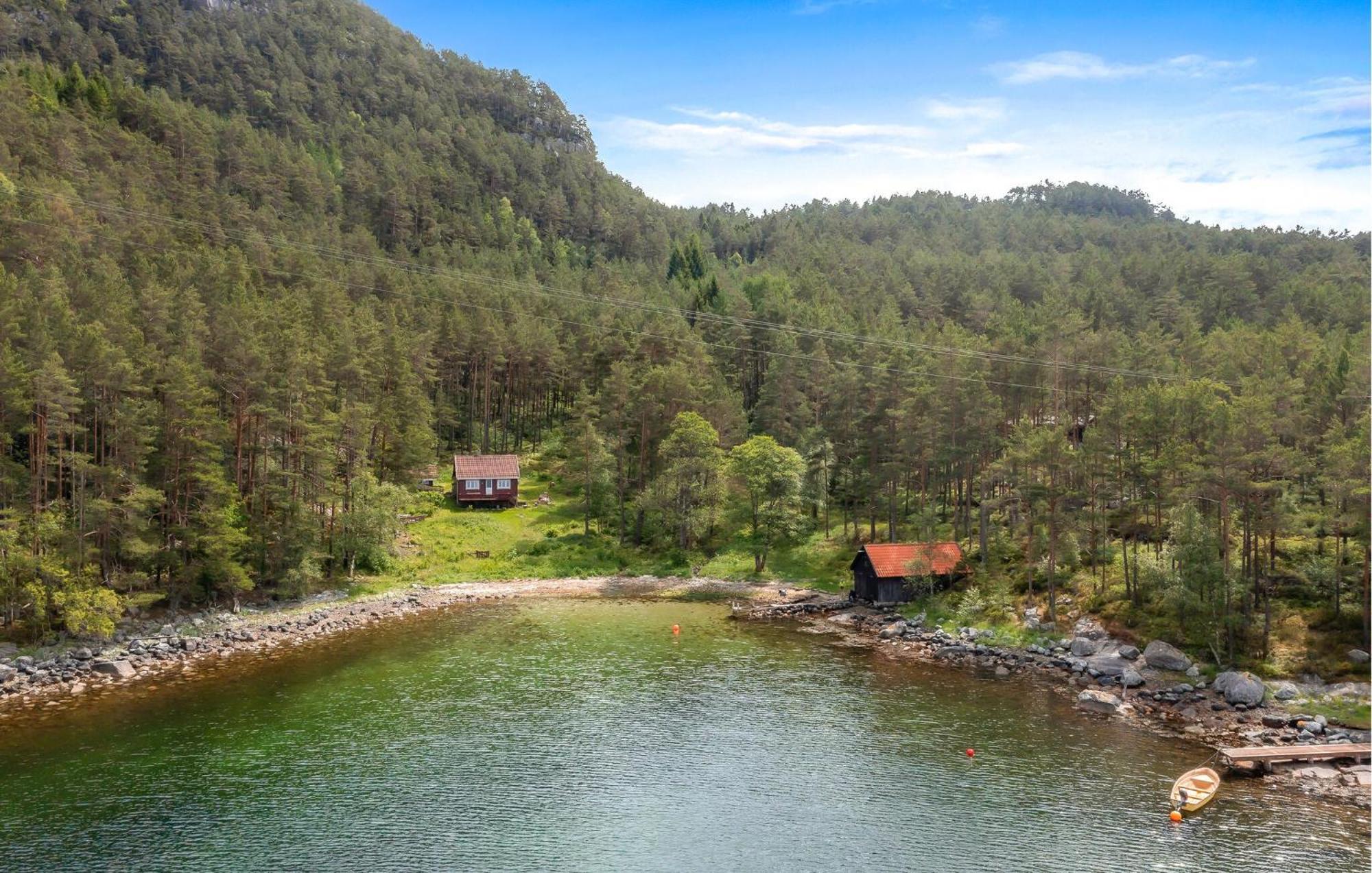 Gorgeous Home In Jorpeland With House Sea View Bagian luar foto